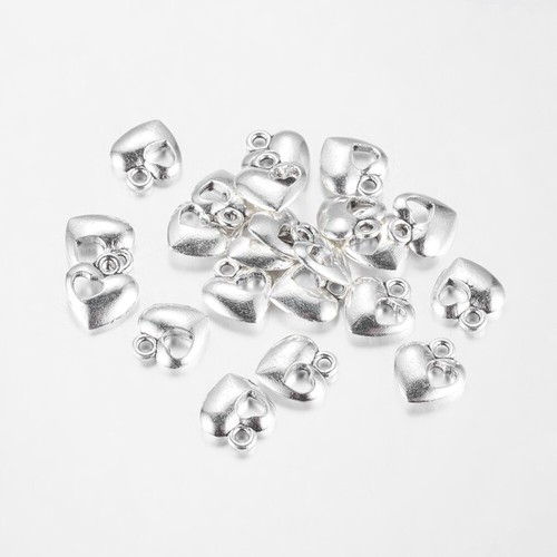 Stück charms 13x11mm herz - charms,