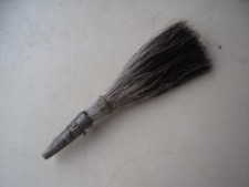 Saubart mit Hülse für Jagd oder Trachtenhut Wildschwein Bart graubraune Jagdtrop