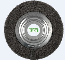 TYROLIT-Drahtbürste f.Schleifbock-Doppelschleifmaschine 125-200mm Rundbürste 