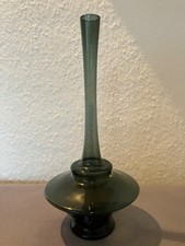 Glasvase - Lauschaer Glaskunst - grün - sehr dekorativ - vintage