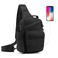 Herren Brusttasche Rucksack