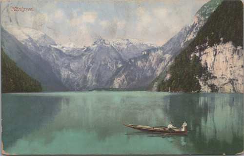 Königssee ruderboot alpen - ʘ,