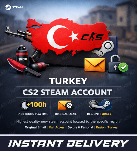 Turkey cs2 steam account - steam,