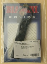 US Bianchi Police 6409 Flashlight Holder Nylon schwarz Halter Taschenlampe OVP
