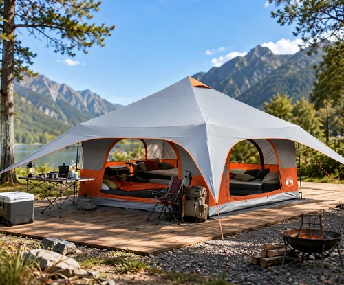 Familienzelt campingzelt bis - campingzelt,