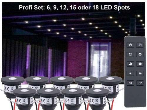 Profi led beleuchtung set - profi, 2