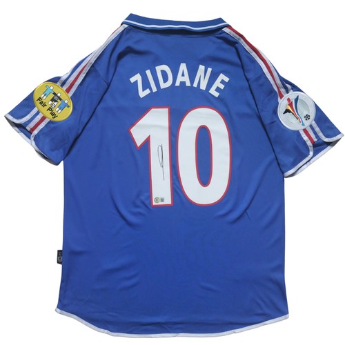Zinedine zidane signiertes - zinedine,