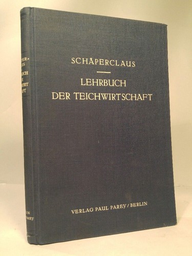 Lehrbuch der teichwirtschaft - lehrbuch,