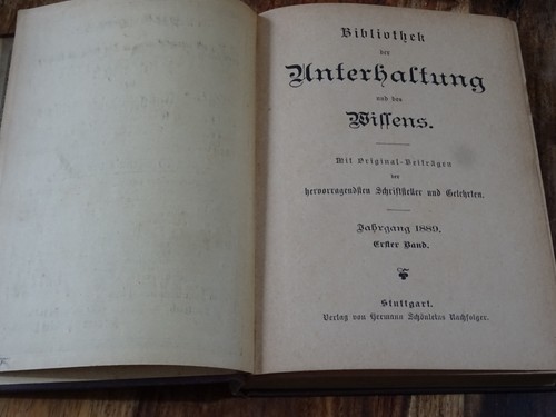 Bibliothek der unterhaltung - bibliothek,