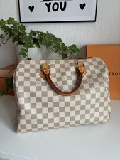 Louis Vuitton Speedy 30 Damier Azur Canvas Original