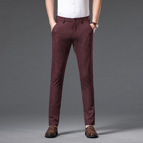 Herren karohose slim fit - karohose, slim-fit