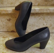 NEU Marc Shoes dunkelblau marine Blau Pumps Gr.36 Art of walking Blockabsatz