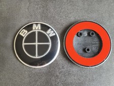 BMW Emblem 3 Loch Full Black