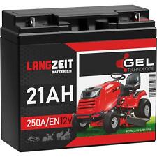 Rasentraktor GEL Batterie 12V 21Ah Aufsitzmäher Rasenmäher ers. 20Ah 18Ah 17Ah