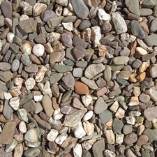 Rheinkies zierkies braun bunt - zierkies, braun-bunt