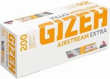 1000 (5x200) GIZEH Airstream® EXTRA (Hülsen, Filterhülsen, Zigarettenhülsen)