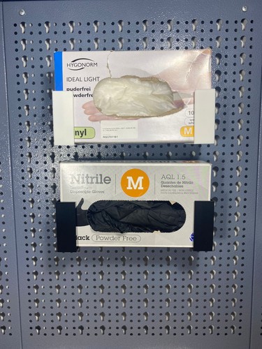 Halterung für handschuhe - für,