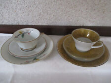 2 alte , antike Sammeltassen