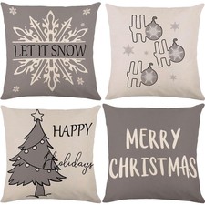Weihnachtskissenbezug, 45x45
