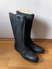 Msc Marlboro Bike Reiter Look Boots Stiefel Gr. 39 Leder Schwarz Neu