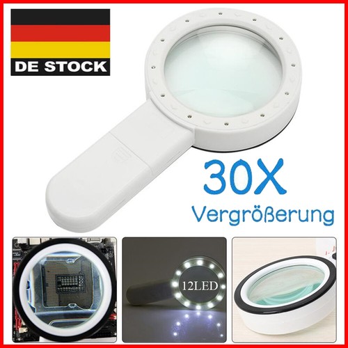 30x große led - große, handlupe