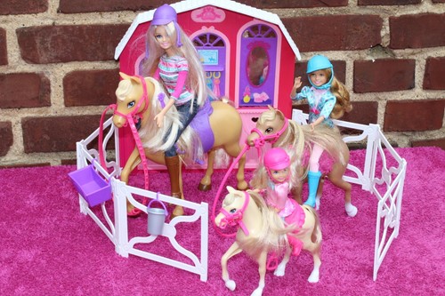 Mattel k18 pferdestall - mattel,