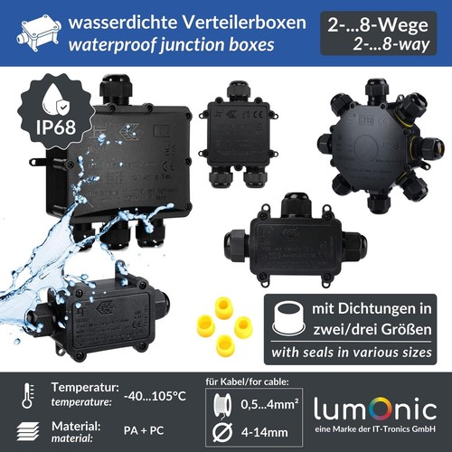 Abzweigdose wasserdicht ip68 - wasserdicht,