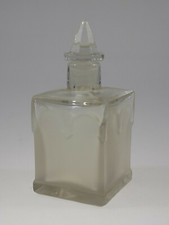 Vintage Antikes Parfümflakon Flakon Glas Stöpsel Schliff Orientalisch 20.JHD