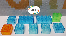 ( N15/2 ) LEGO Duplo  Steine Transparent Konvolut