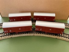 Märklin, H0, Art.-Nr.: 4411, 4x Gedeckter Güterwagen