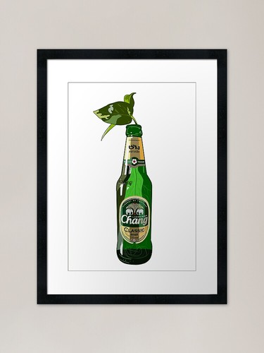 Thai chang bierflasche pflanze - chang,