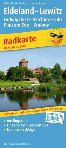 Radwanderkarte eldeland - radwanderkarte,