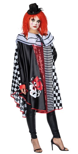 Pierrot clown kostüm damen - pierrot,