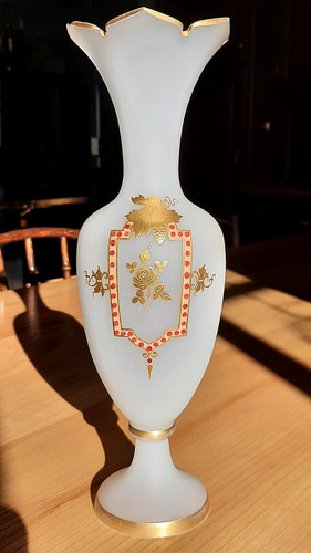 Antike milchglas opalglas - milchglas,