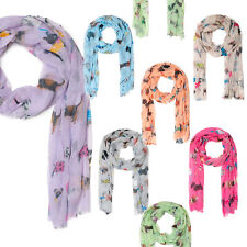 Halstuch Schal mit Hundemotiv