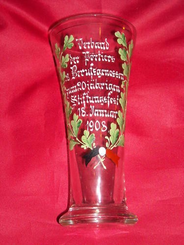 Zunftglas von 1908 - von,