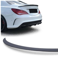 Mercedes CLA C117 Coupe Heckspoiler Hecklippe Spoiler Tuning Schwarz glänzend