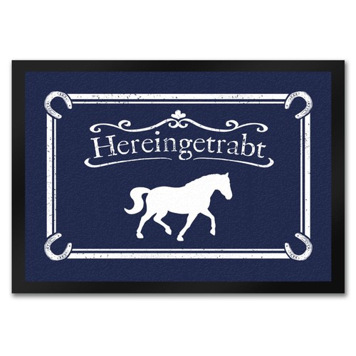Hereingetrabt pferde und - hereingetrabt,