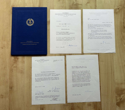 Ddr dokumente hochschuldozent - ddr,