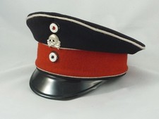 WWI German Hussar Officer Cap Replica - Vintage Military Hat Imperial Collectible