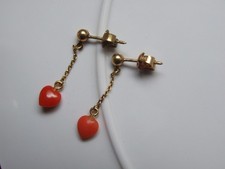 Ohrstecker Herzchen 585