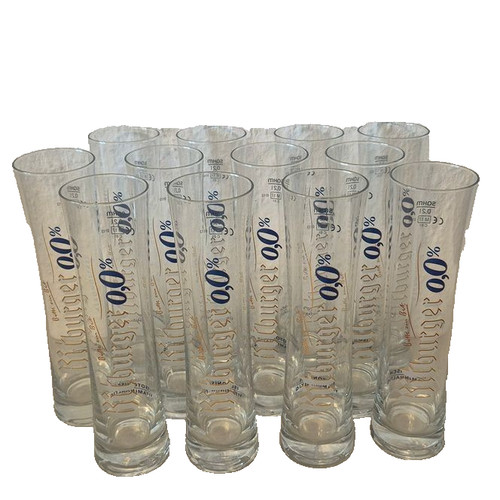 12x bitburger glas bier - glas, 0,2l