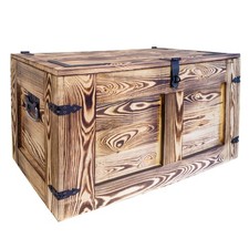 Grosse Holztruhe Oskar