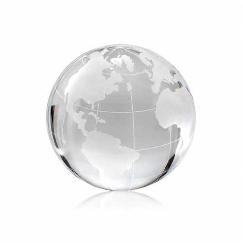 Glaskugel fotokugel globus - globus, aus