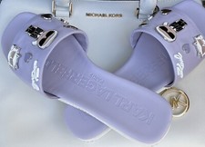 Karl Lagerfeld Damen Schuhe  Pantolette, Lila, 38,5 , JAHARI/J22, NEU 