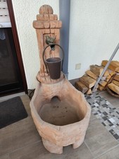 Balkon/Gartenbrunnen, Sandstein Optik, sehr guter Zustand