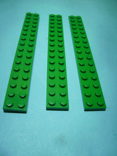 Lego platten 2x16 noppen - lego,
