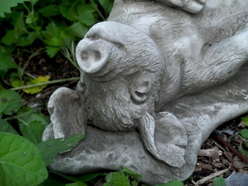 Gartenfigur steinfigur - gartenfigur,