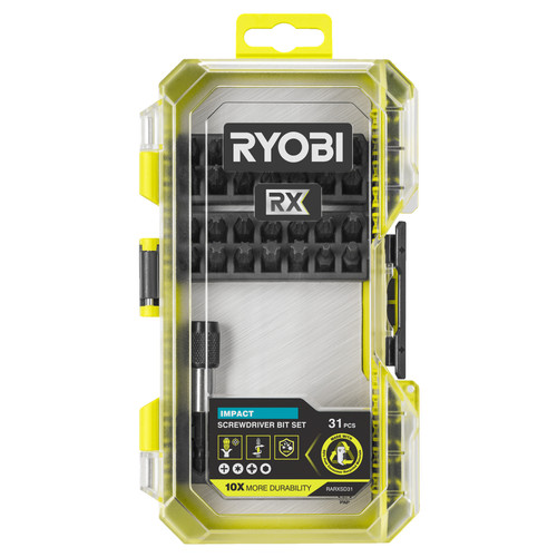 Ryobi schlagbit set tlg - rx, 31-tlg