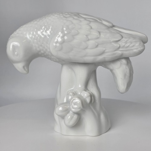 Porzellan figur herend papagei - herend,